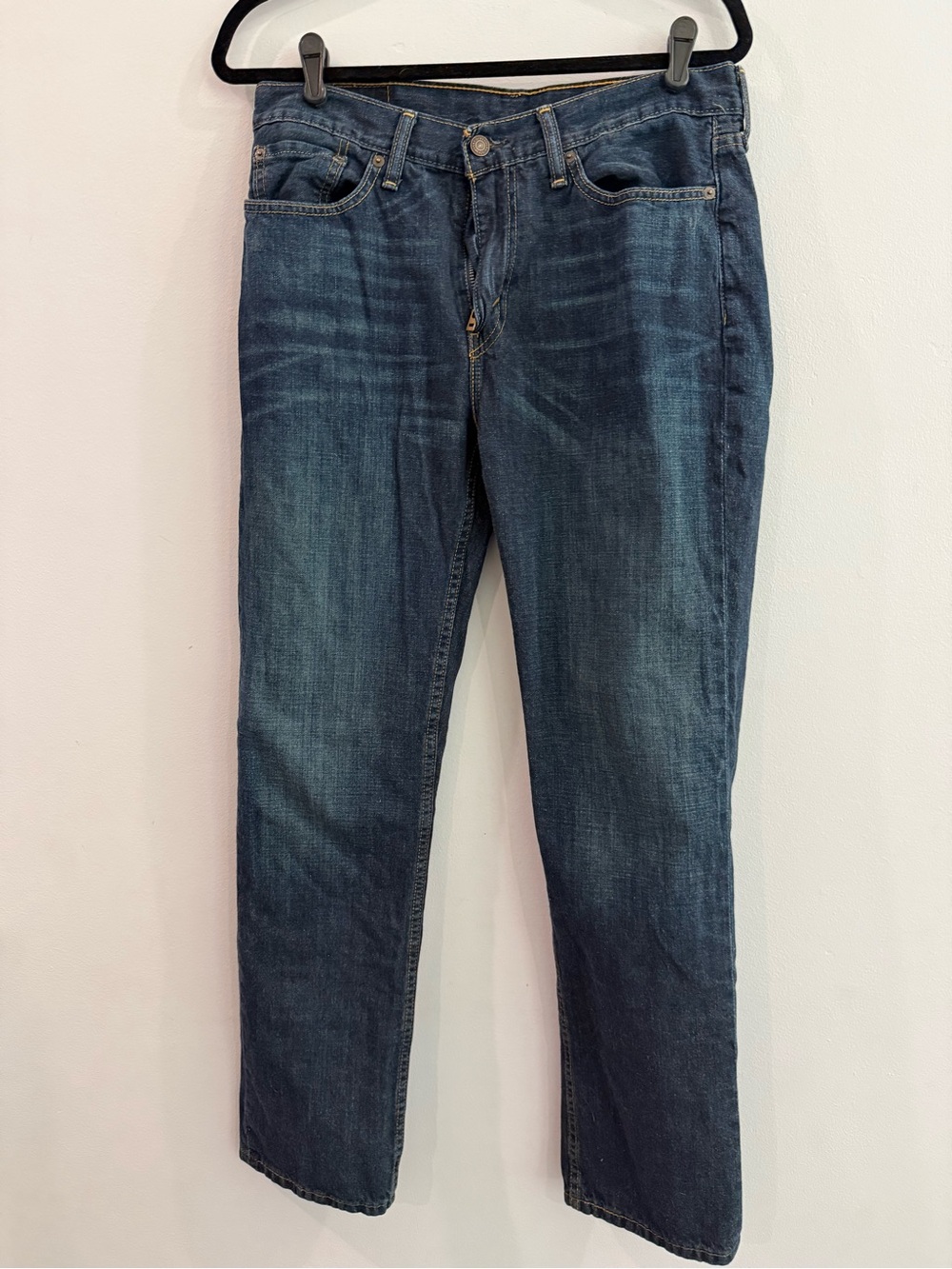 Levi's Men's Dark Blue Straight Jeans 514 size 32x32